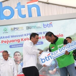 Genjot Saluran Kredit, BTN Gelar Akad Kredit Secara Massal